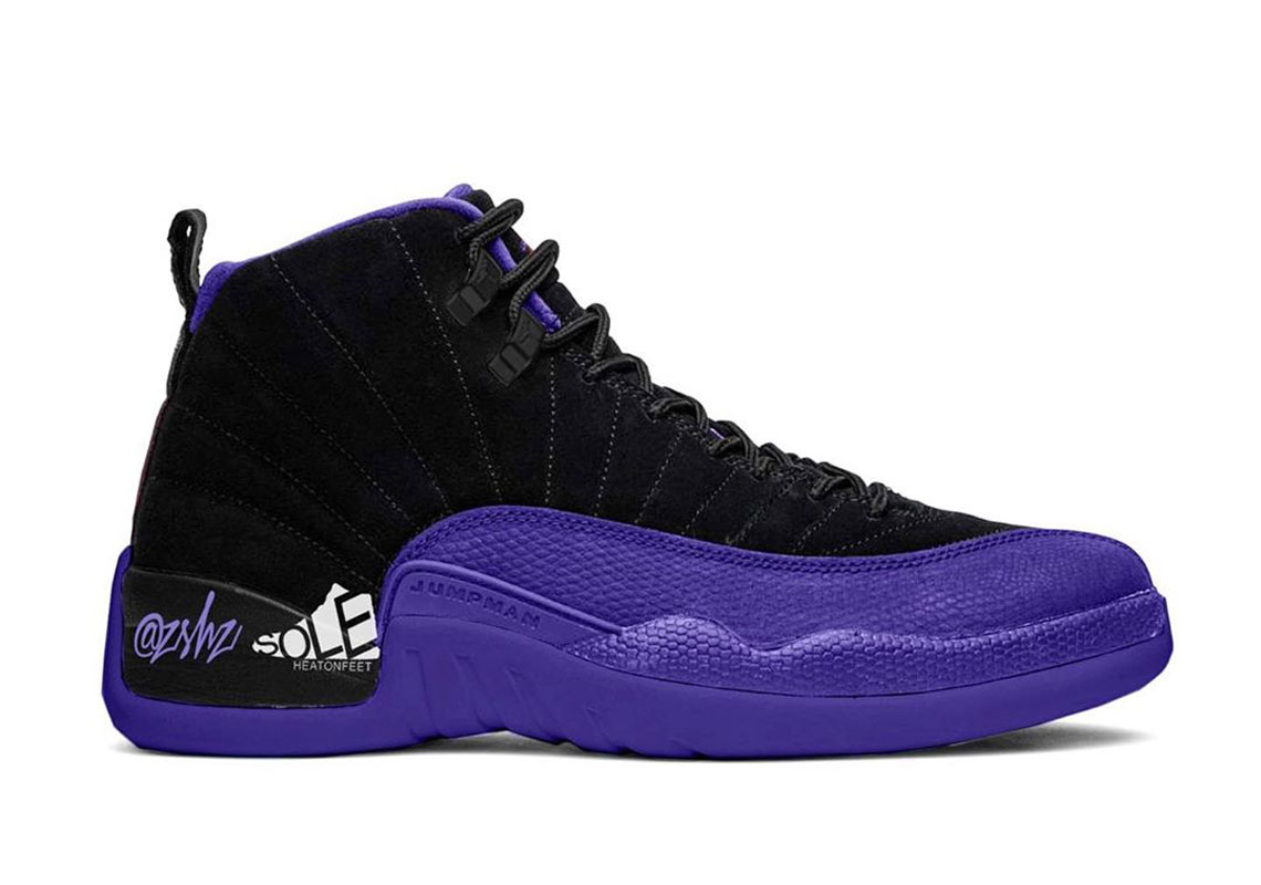 new purple jordan 12