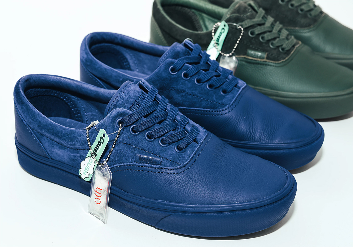 Navy green cheap vans