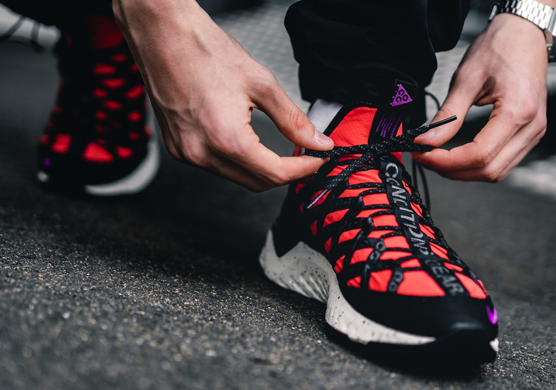 Nike ACG Terra Gobe Gets The High-Vis Bright Crimson Colorway