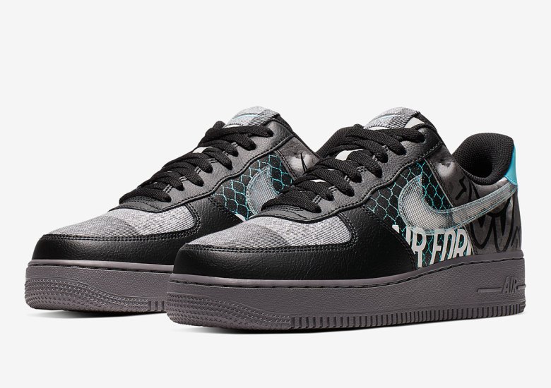 Graffiti Air Force 1 – Giant Ocean