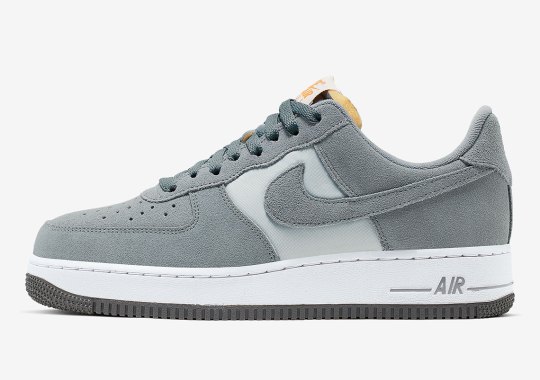 Nike Air Force 1 “Cool Grey” Adds Retro Hits With Exposed Mesh Tongues