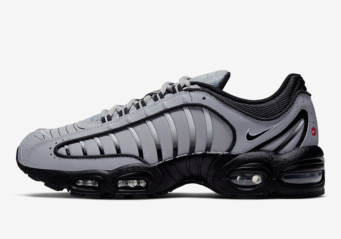 nike air max tailwind grey and black