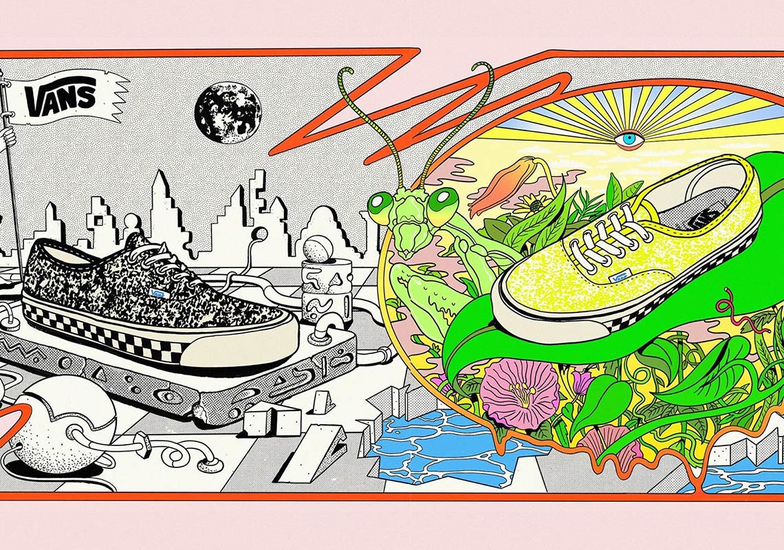 Saint Alfred And Vans Vault To Release Limited "Acid" Pack With Artwork By Ben Marcus