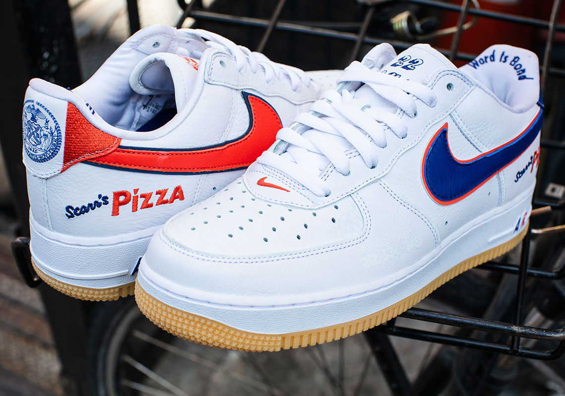Scarrs Pizza Nike Air Force 1 07 Cn3424 100 Gallery 2 2