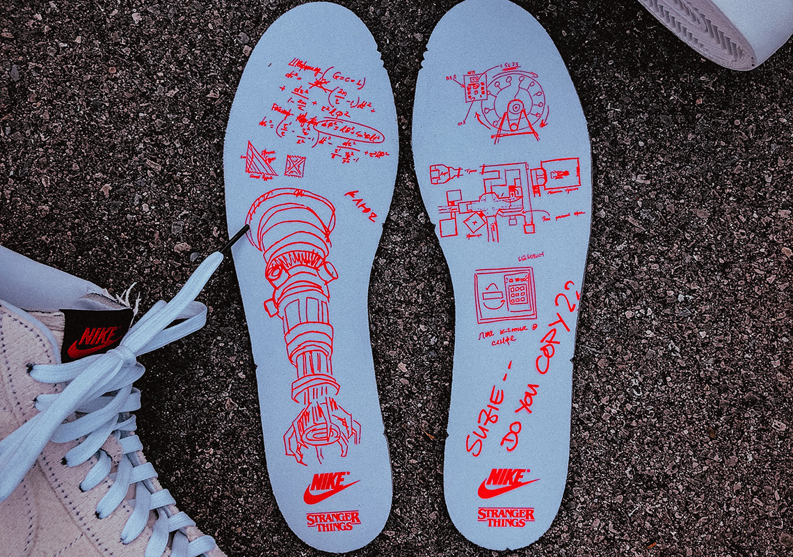 stranger things blazer on feet