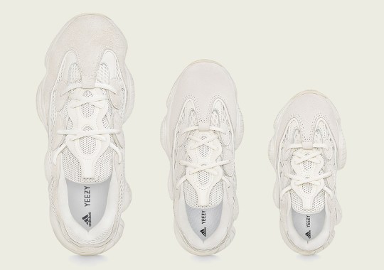 adidas Confirms August 24th Release Date For Yeezy 500 “Bone White”