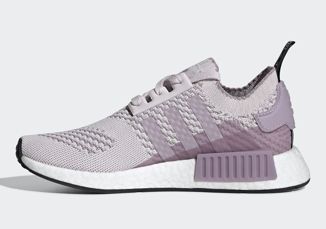 Originals nmd r1  women's shop orchid tint/orchid tint/white roller knit