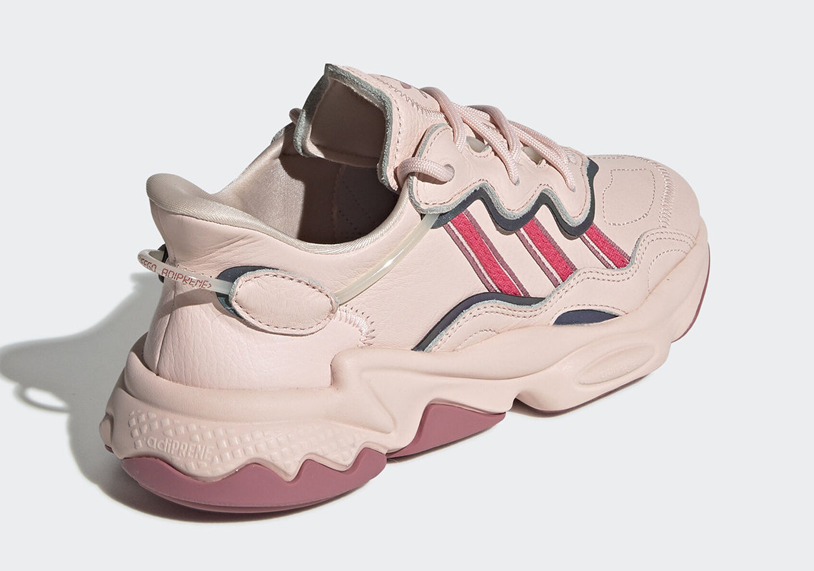adidas women's ozweego icy pink