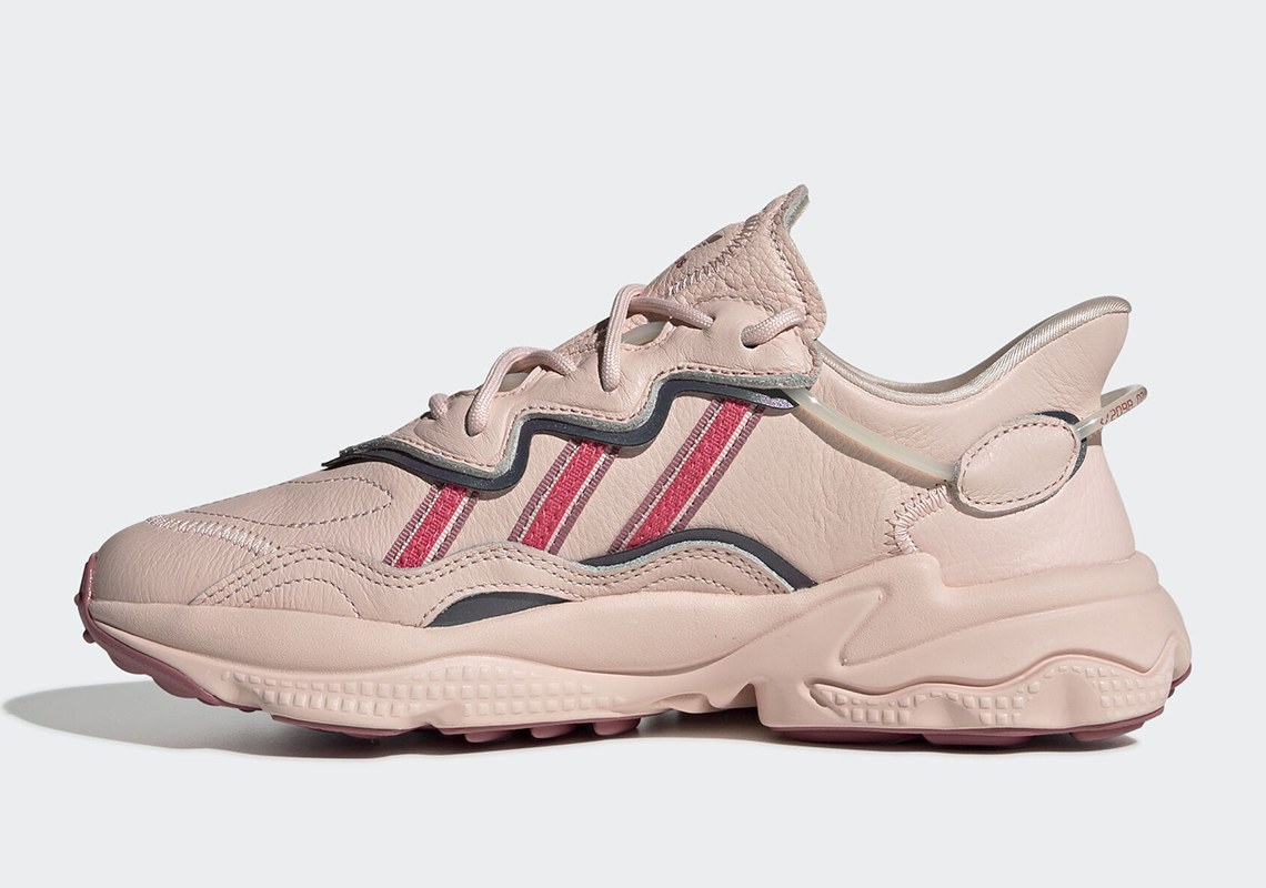 adidas women's ozweego icy pink