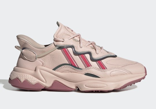 The adidas Ozweego Goes Leather With New Icy Pink Colorway