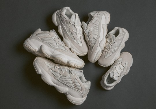The adidas Yeezy 500 “Bone White” Releases Tomorrow