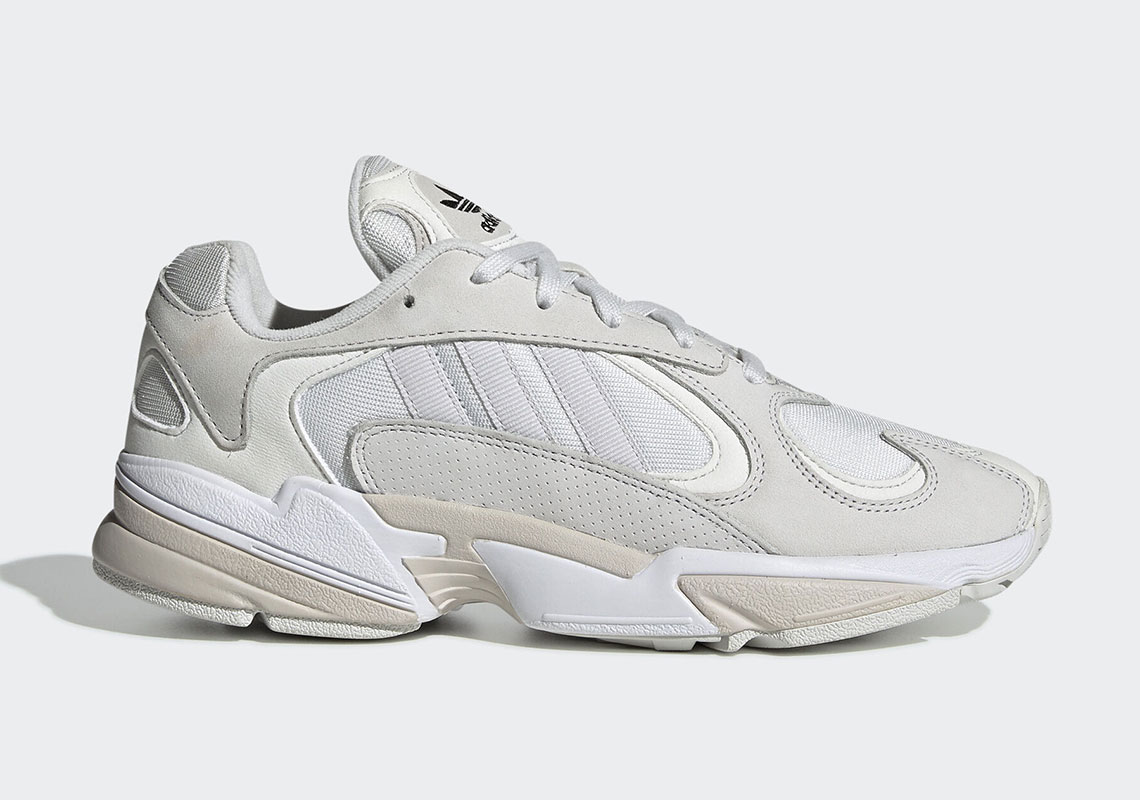 A "Crystal White" Rendition Of The adidas Yung-1 Is Coming Soon