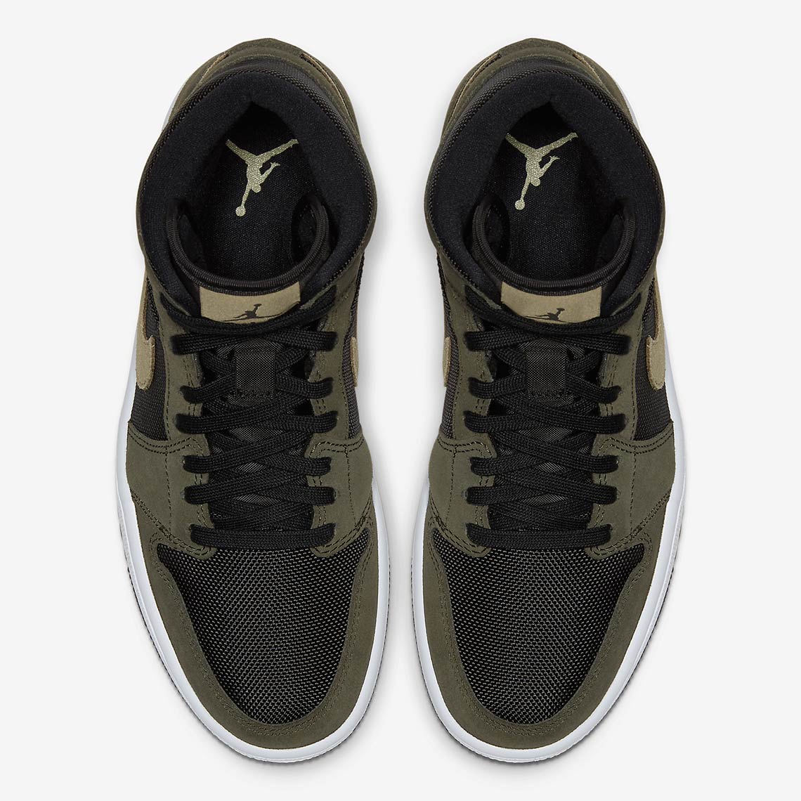 Air Jordan 1 Mid Military Olive BQ6472-030 Release Info | SneakerNews.com
