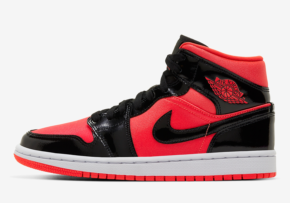 air jordan 1 mid red womens