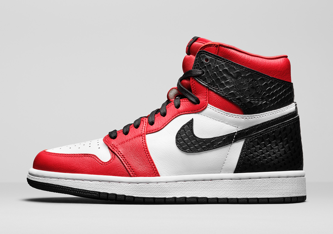 red high top jordans