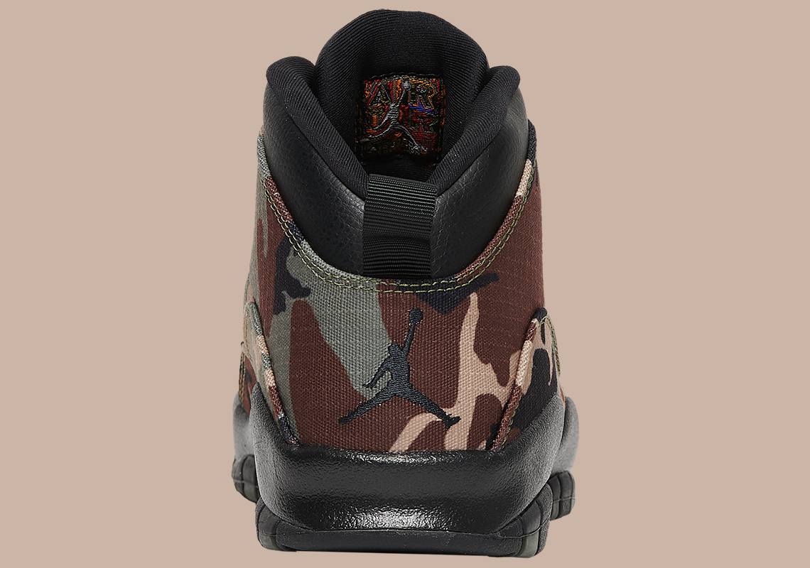 Camo jordans outlet 10