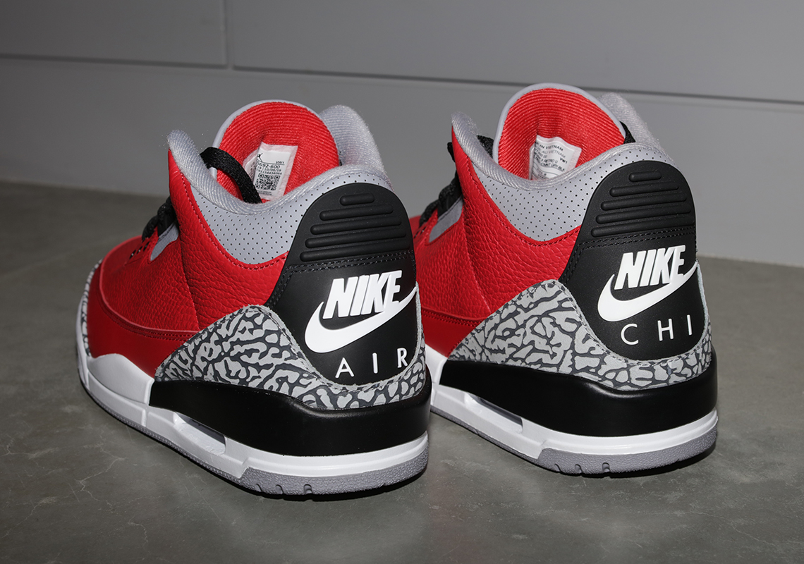 Air Jordan 3 Retro Se Fire Red Chi Chicago 1