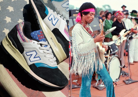 This New Balance 997 Is Loosely Inspired By Jimi Hendrix At Woodstock