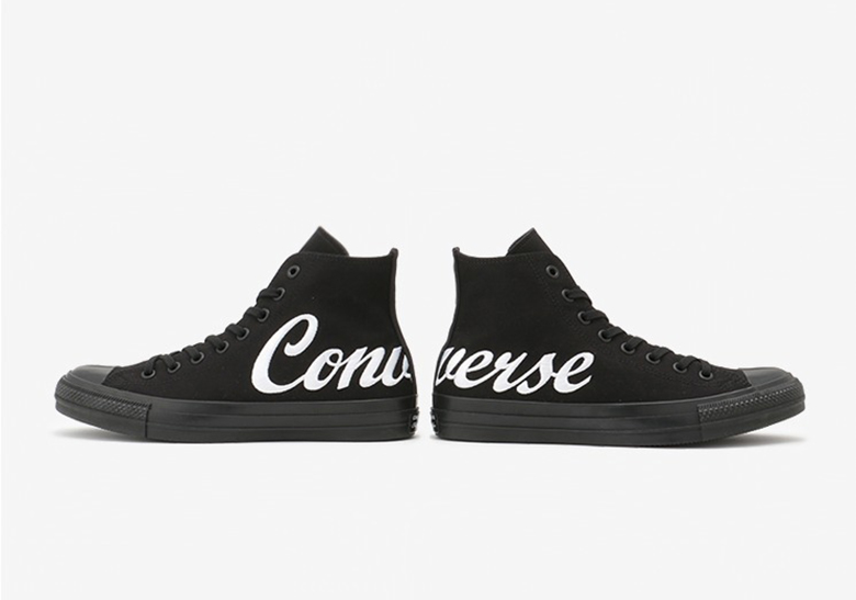 Converse Chuck Taylor Script Logo Black 1