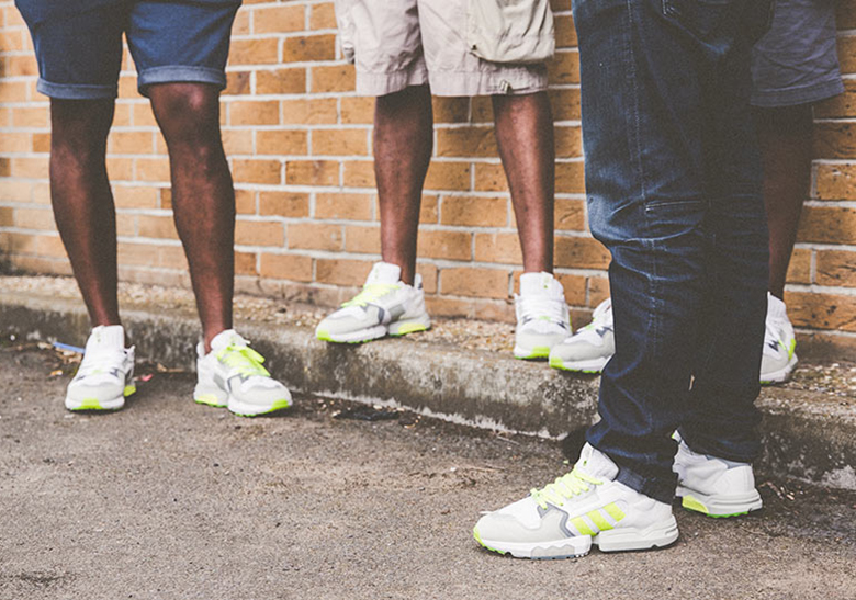 Adidas zx torsion on feet hotsell