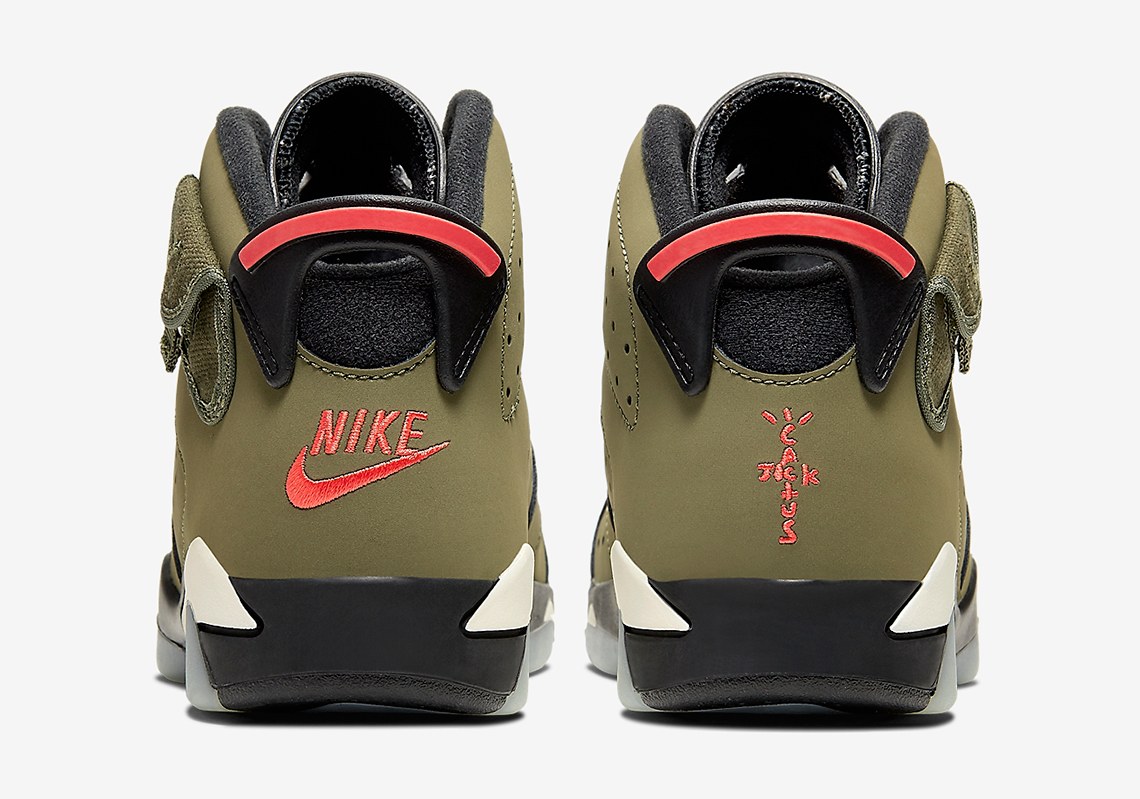 Nike Jordan Retro 6 Travis Scott Shoes in North-24-Parganas at