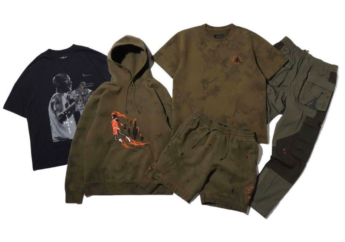 travis scott jordan clothing