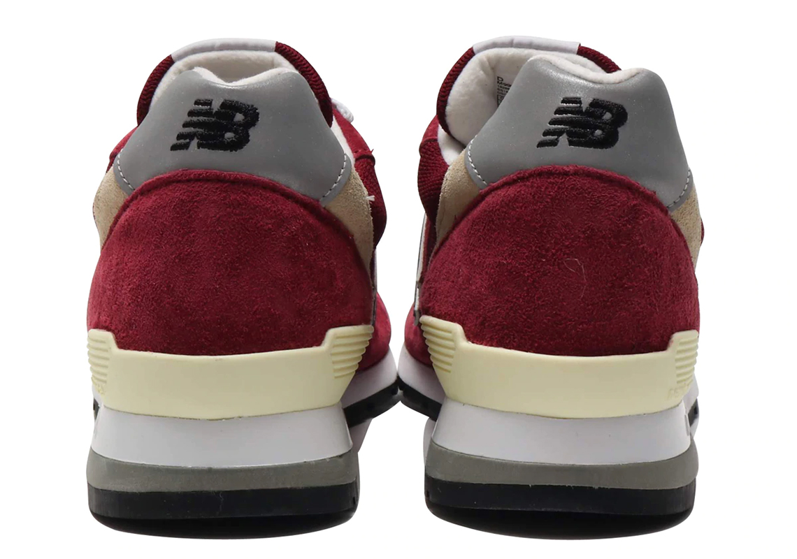 New Balance 996 Made In Usa Burgundy 1