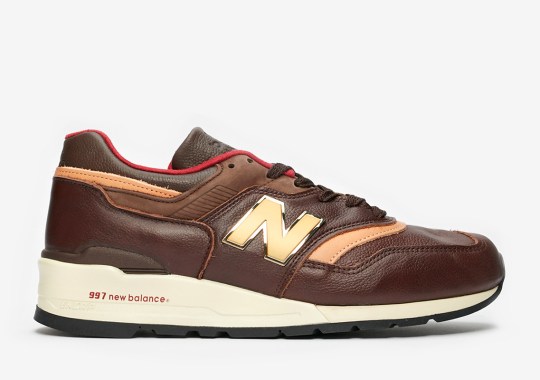 New Balance Finely Crafts A 997 With Brown Leather
