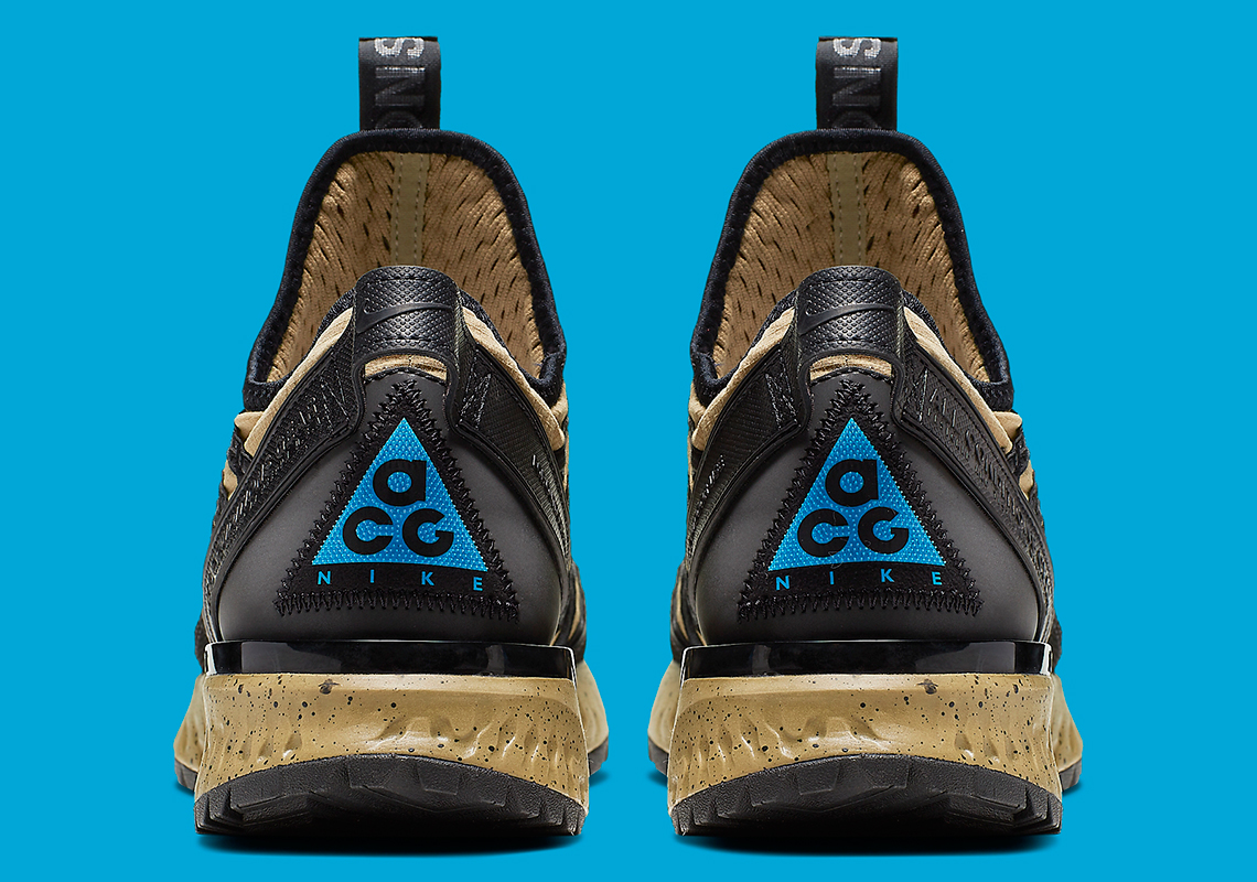 Nike Acg React Terra Gobe Gold Black Bv6344 200 4
