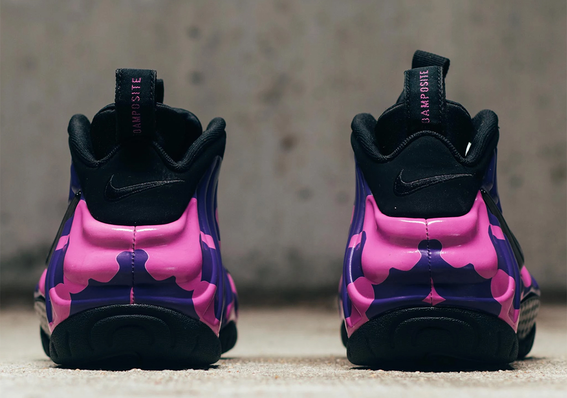 Purple camo foamposites release date hotsell