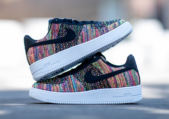 Classic Multi-Color Re-emerges On The Nike Air Force 1 Flyknit 2.0