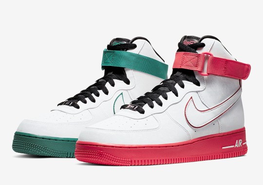 The Nike Air Force 1 High “China Hoops Dreams” Features Alternate Colorblocking