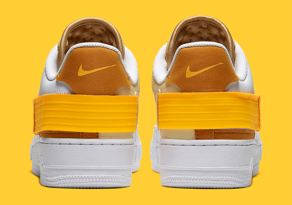 Hysterisk linje Transcend Nike N354 Air Force 1 Type Yellow AT7859-100 Release Info | SneakerNews.com