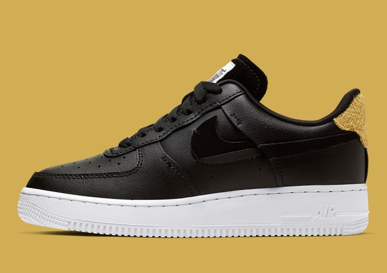 Look For The Nike WMNS Air Force 1 Vandalized Yellow Black Now •
