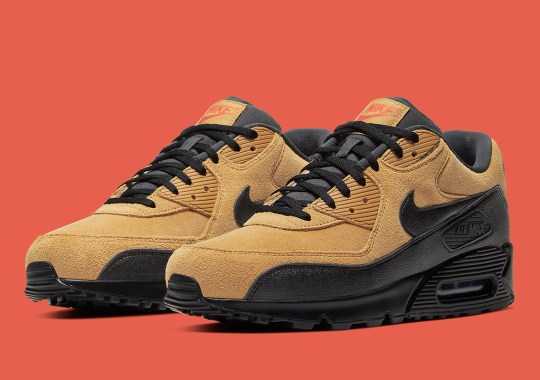 Nike’s Air Max 90 Prepares For Fall With New Wheat And Black Colorway