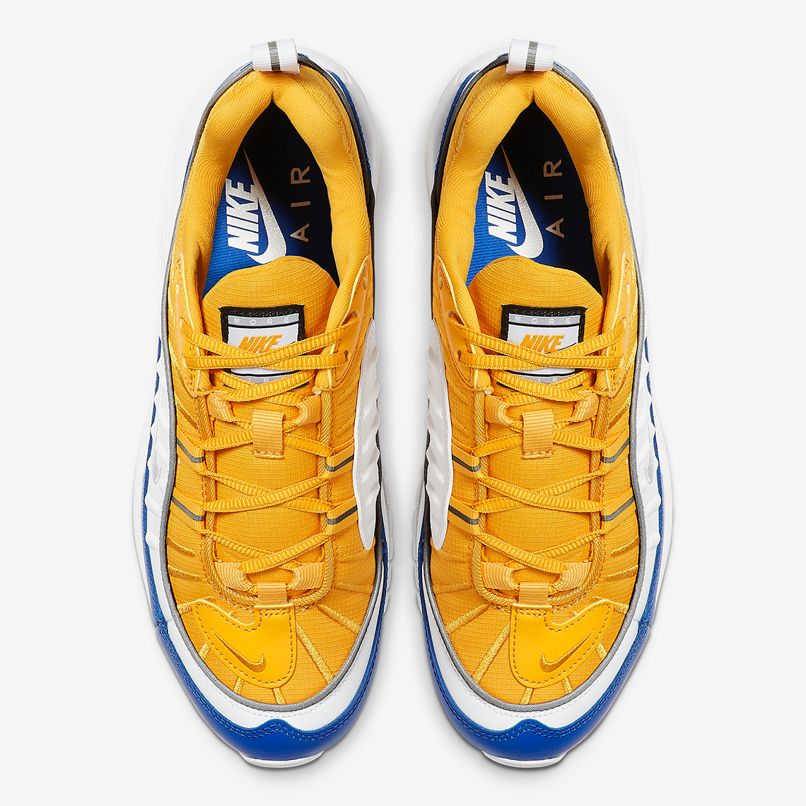 Nike Air Max 98 Yellow White Blue At6640 700 5