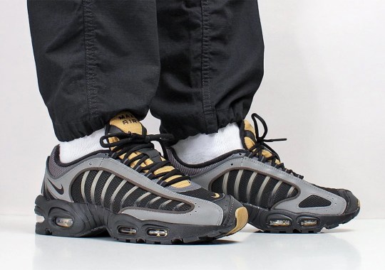 The Nike Air Max Tailwind IV Emerges In Pewter And Gold