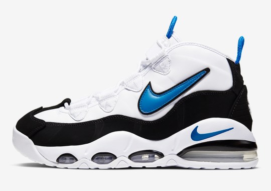 Nike Air Max Uptempo Gets Photo Blue Accents