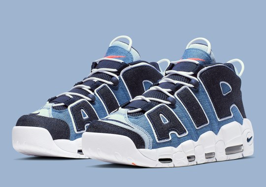 Where To Buy The Nike Air More Uptempo “Denim”