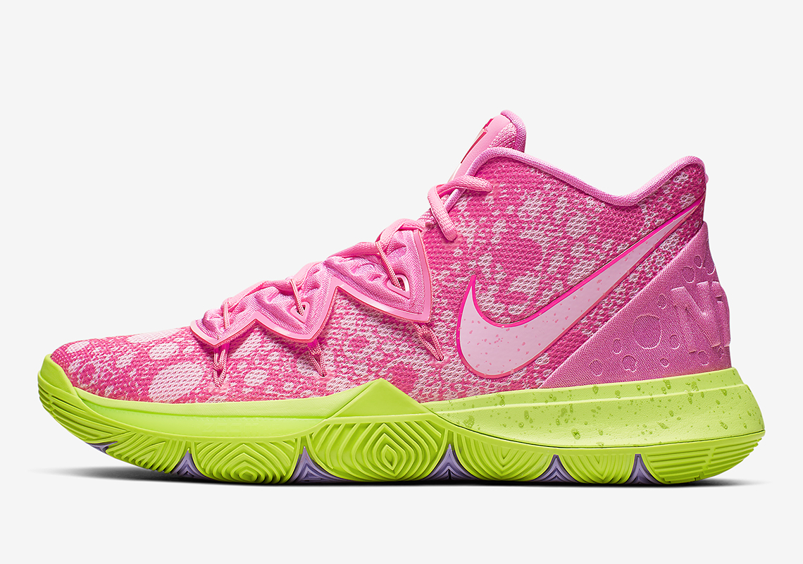 kyrie 5 spongebob x patrick