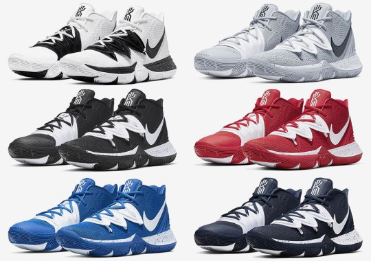 The Nike Kyrie 5 Is Releasing In Team Bank Colorways