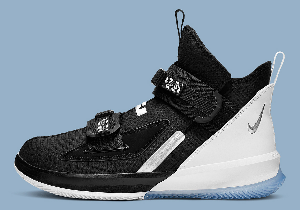 Nike LeBron Soldier 13 Black White 