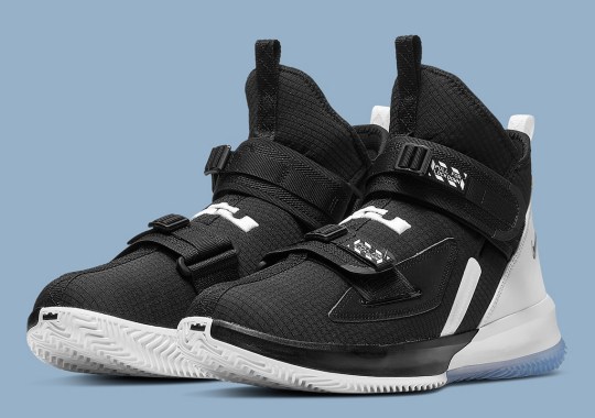 The Nike LeBron Soldier 13 Appears In A Clean “Black/Chrome”