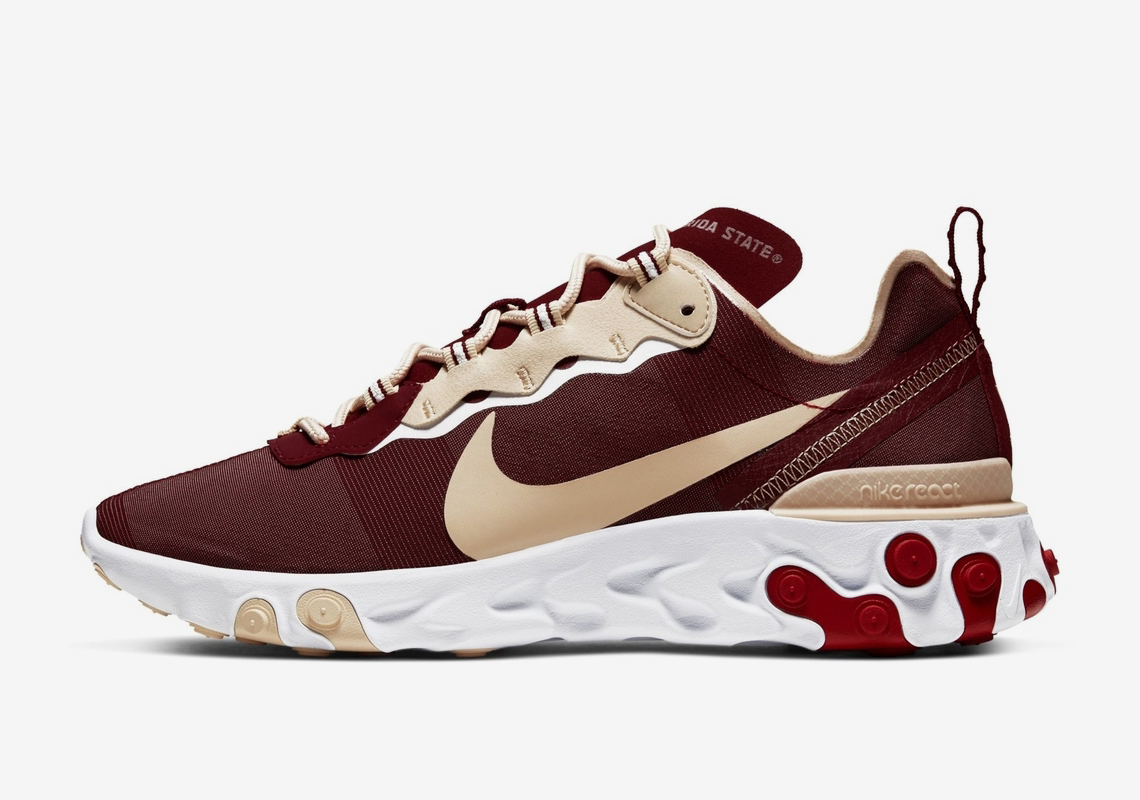 The Florida State Seminoles Get Their Own Nike React Element 55