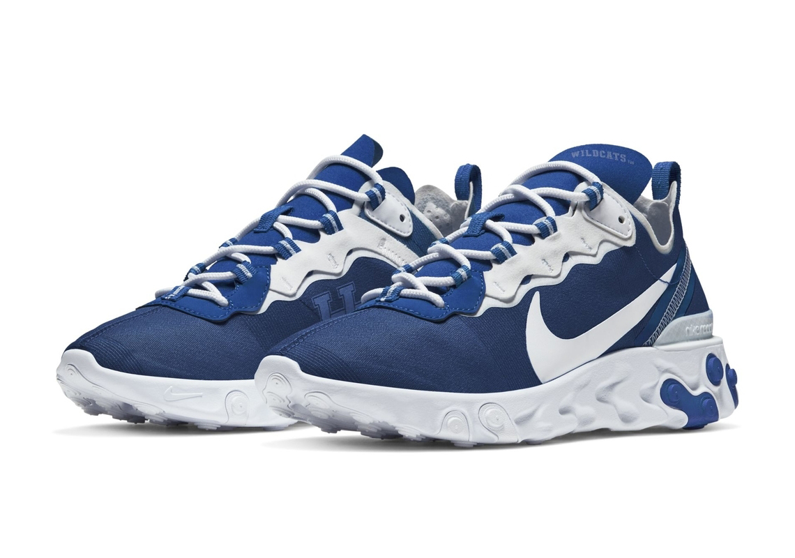 The Kentucky Wildcats Join The Nike React Element 55 “NCAA Pack”