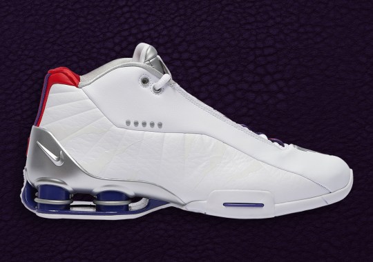This Nike Shox BB4 Honors Vince Carter’s Raptors “Air Canada” Days