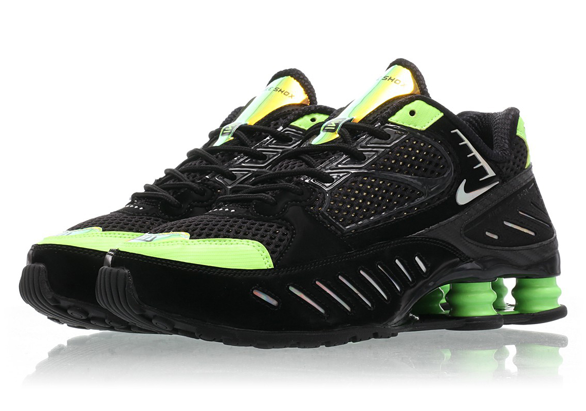 Nike Shox Enigma Black Green Ck2084 002 4