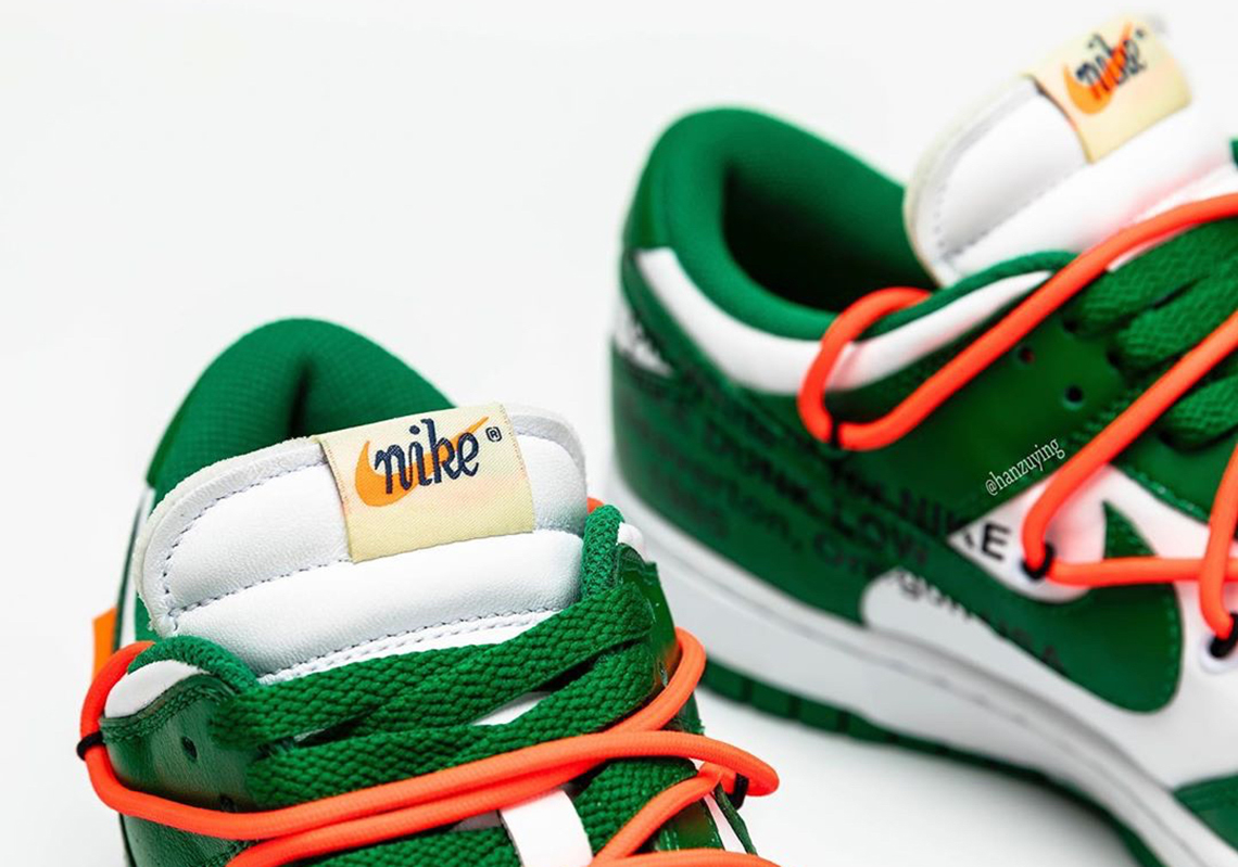 Off-White Nike Dunk Low Pine Green CT0856-100 Release Info ...