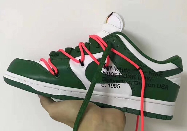 Virgil Abloh Confirms Three Versions Of The Off-White x Nike Dunk Low