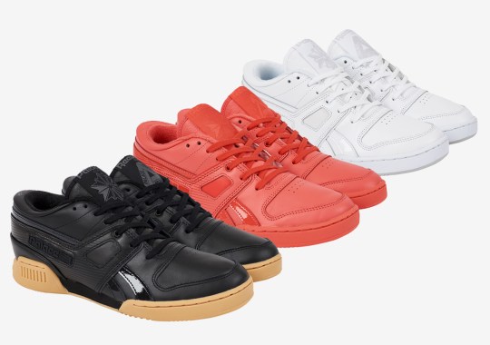 Palace Skateboards And Reebok Reveal Three Iterations Of The Pro Workout Low